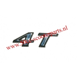 Sticker woord [4T] zijscherm Vespa lx 4T origineel 656222