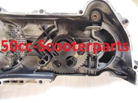 Kickstartdeksel compleet Piaggio lx s lxv origineel 8733655 Gebruikt