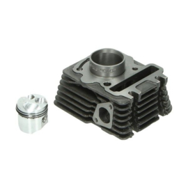 Cilinder Piaggio origineel + zuiger euro-4 liberty IGET, primavera 4t-3v, sprint 4t-3v, zip 4t [euro4] 1a010757
