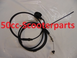 Gaskabel Sprint 4T 2V Origineel Vespa 1C000649 gebruikt