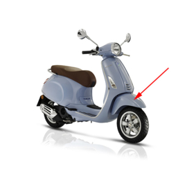 Voorspatbord Vespa primavera blauw 279/ a origineel 1b000947000t8