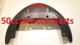 Achterspoiler + Achterlicht Piaggio zip va2009 zwart origineel 575407000c