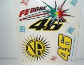 Stickervel Febbre valerossi 46