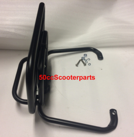 Achterdrager opklapbaar Vespa Primavera Sprint glans zwart 105315
