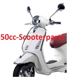 Valbeugels voorscherm Vespa Primavera / Sprint origineel 1b000927