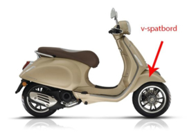 Voorspatbord Vespa primavera matt beige 516/ A origineel 1b003894000q9