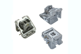 Cilinderkop 4-kleps A-kwaliteit kompleet+ nokkenas primavera 4t-4v, piaggio 4t-4v, sprint 4t-4v 37885