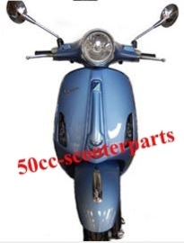 Knipperlichten Vespa Primavera Sprint Led Audi Look voor smoke 24ve57