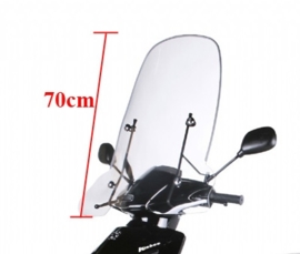 Windscherm Hoog + Bevestigingsset Peugeot Kisbee 4T Origineel Pg530-Kis-P0L