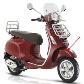 Voorspatbord Vespa Primavera Touring Rood Metallic 880/ a origineel 1b000947000yr5