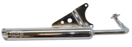 Chrome Uitlaat Sym Fiddle 80145