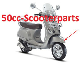 Voorspatbord Vespa Lx Grijs Apuano 769/B Origineel 66652800H8 42269