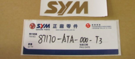 Sticker Sym goud origineel 87170-ATA-000-T2