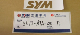 Sticker Sym goud origineel 87170-ATA-000-T2
