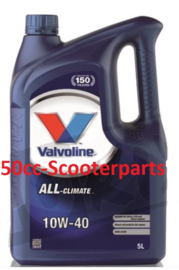 Olie 10W40 4-Takt 5L Fles Valvoline 90106