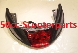 Achterspoiler + Achterlicht Piaggio zip va2009 zwart origineel 575407000c