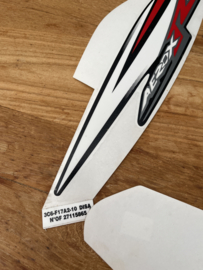 Yamaha Aerox 50 bj 2008 zijsticker origineel 3c6-f17A2-10 n of 27115865