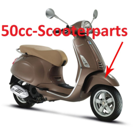 Voorspatbord Vespa Primavera Bruin 129/A Origineel 1B000947500Md