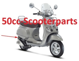 Achterspatbord Vespa Lx  grijs apuano 769/b 65673100h8