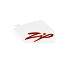 Sticker piaggio woord [zip] euro-4 sport rood rechts origineel 2h002187