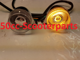 Achterlicht + Knipperlichten Led Agm Btc Retro scooter 444117CH