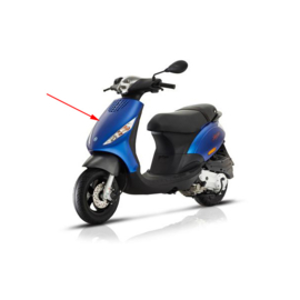 Voorscherm Piaggio zip 4t [euro4] blauw mat 284/ a origineel 57641300dz