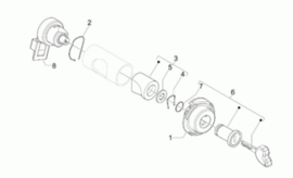 Contactslot ring Piaggio Vespa Lx S Lxv Runner 298594