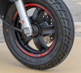 Stickerset velg (s) Piaggio Zip 4-takt Euro 4 rood origineel 2h003254