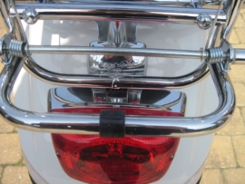 Afdekkapje Chrome Vespa Buddygrip logo origineel 623336