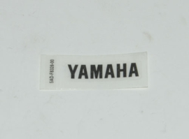 Sticker Yamaha woord [yamaha] klein zwart origineel 5adf83280000
