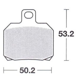 Remblokset beverly 500/ x9 piaggio origineel 647076