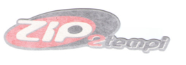 Sticker Piaggio Zip> 09/ zip2000 zwart rood origineel 672322