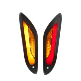Knipperlichten LED Vespa Primavera / Sprint Matrix audi look achter smoke 24ve581