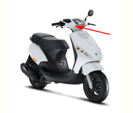 Stuurkap Piaggio Zip 2000 wit 724 origineel 5993170087