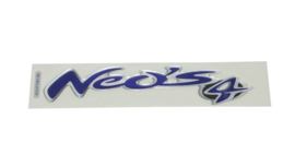 Sticker Yamaha zijscherm woord [neo's 4] Yamaha Neo's 4T origineel 5c3f178100