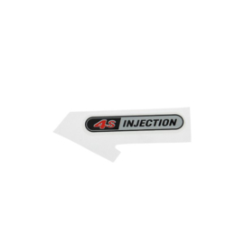 Sticker [4s injection] Piaggio Zip 4-takt [euro4] origineel 2h002189