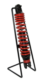 schokbreker hybrid-s comfort DTG minarelli peugeot scooter 280mm rood-zwart yss 122266