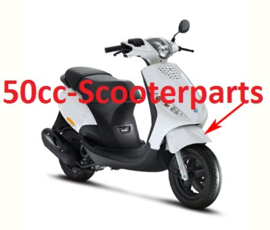 Voorspatbord Piaggio Zip2000 Wit 724 Origineel 6515280087 41120