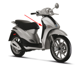 Stootrand Piaggio liberty 4T RST rechts voor origineel 655747000c