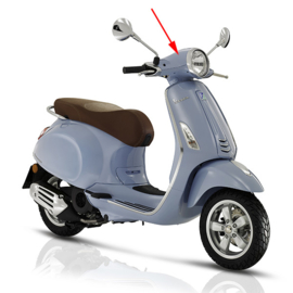 Stuurkap Vespa Primavera Blauw 279/A Boven 67364600T8