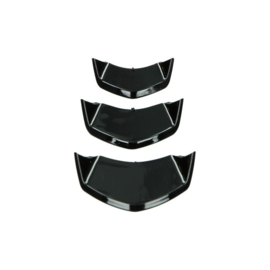 Sierstrip set Vespa Sprint / Primavera glanszwart Power1 (> 2018) 37639
