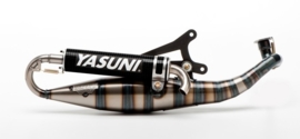 Uitlaat Yasuni Carrera City 16 Black Edition Minarelli horizontaal - Tub326B 25068