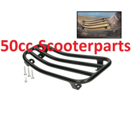 Bagagedrager treeplank Mat Zwart Vespa Sprint primavera 38651