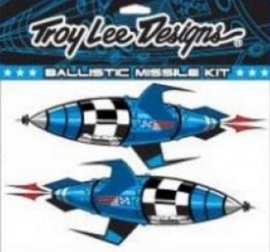 Troy Lee Disigns Ballistic Missile Kit blauw 1713-0301