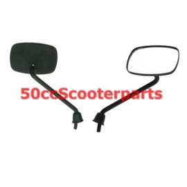 Spiegels Kort Mat Zwart Vespa S 38526