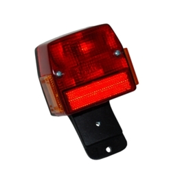Achterlicht Groot Puch rider Macho / Maxi Zwart 31290