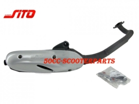 Uitlaat Sito 714 Peugeot Ludix one AC New Vivacity Speedfight 3 2T 06PE11