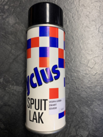 Spuitlak 400mL spuitbus zwart 98/A piaggio 55VE00