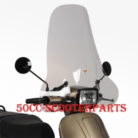 Windscherm smoke hoog Agm Vx50s Btc Riva Sport