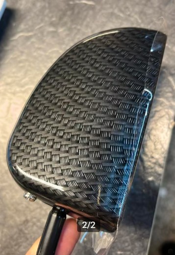 Spiegel Set Rechthoekig Universeel Scooter M8 Carbon 123873